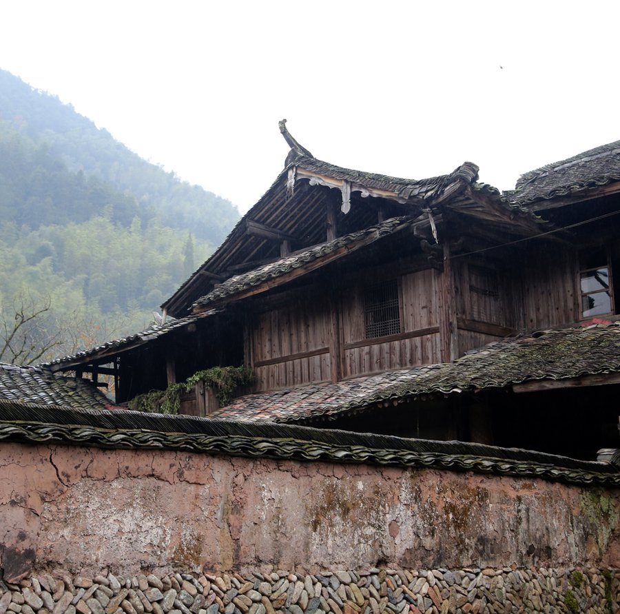 泰顺圆州古村落图片