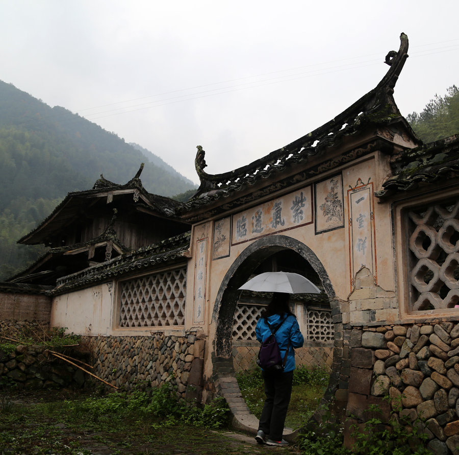 泰顺圆州古村落图片