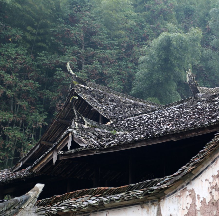 泰顺圆州古村落图片