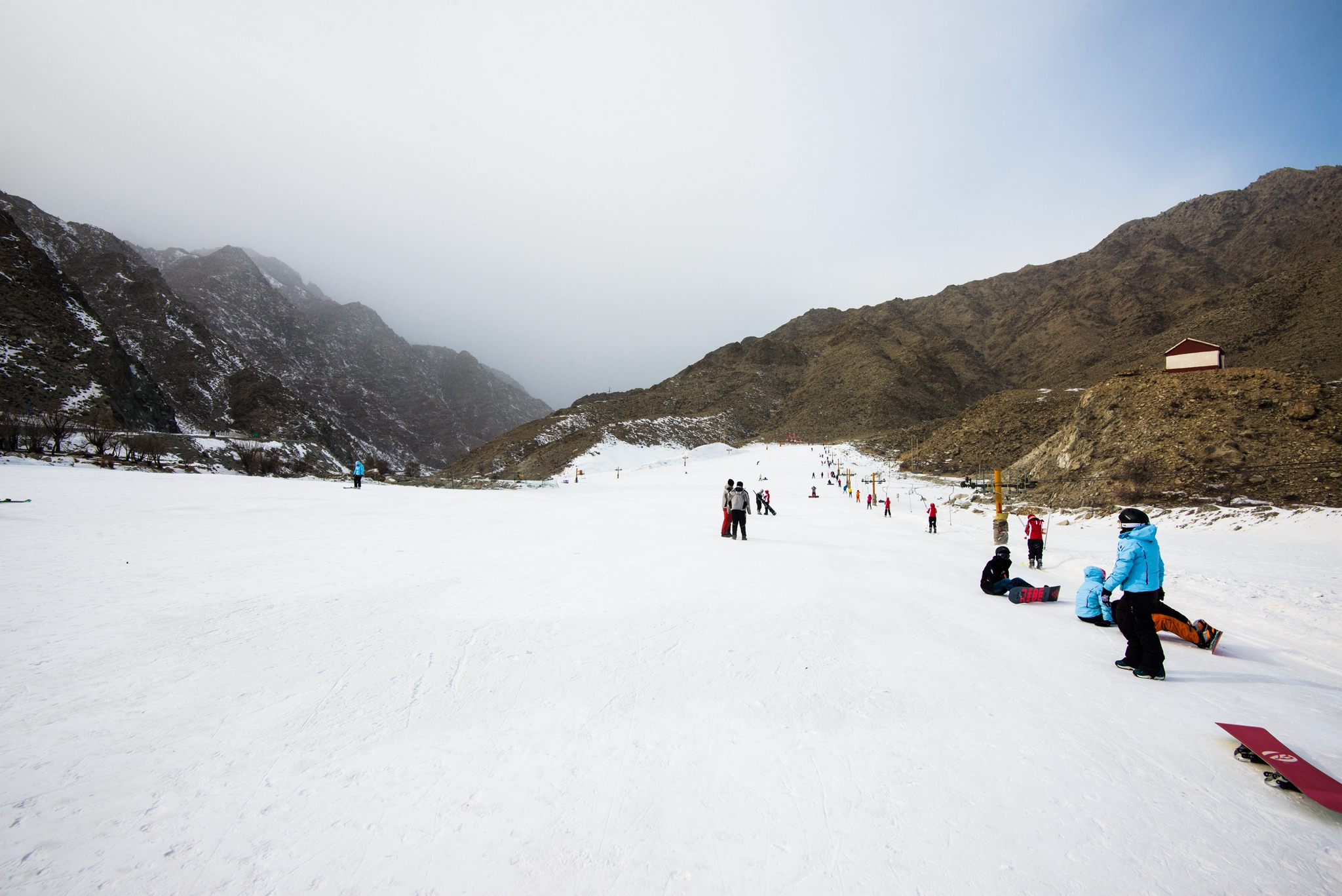 苏峪口滑雪场图片
