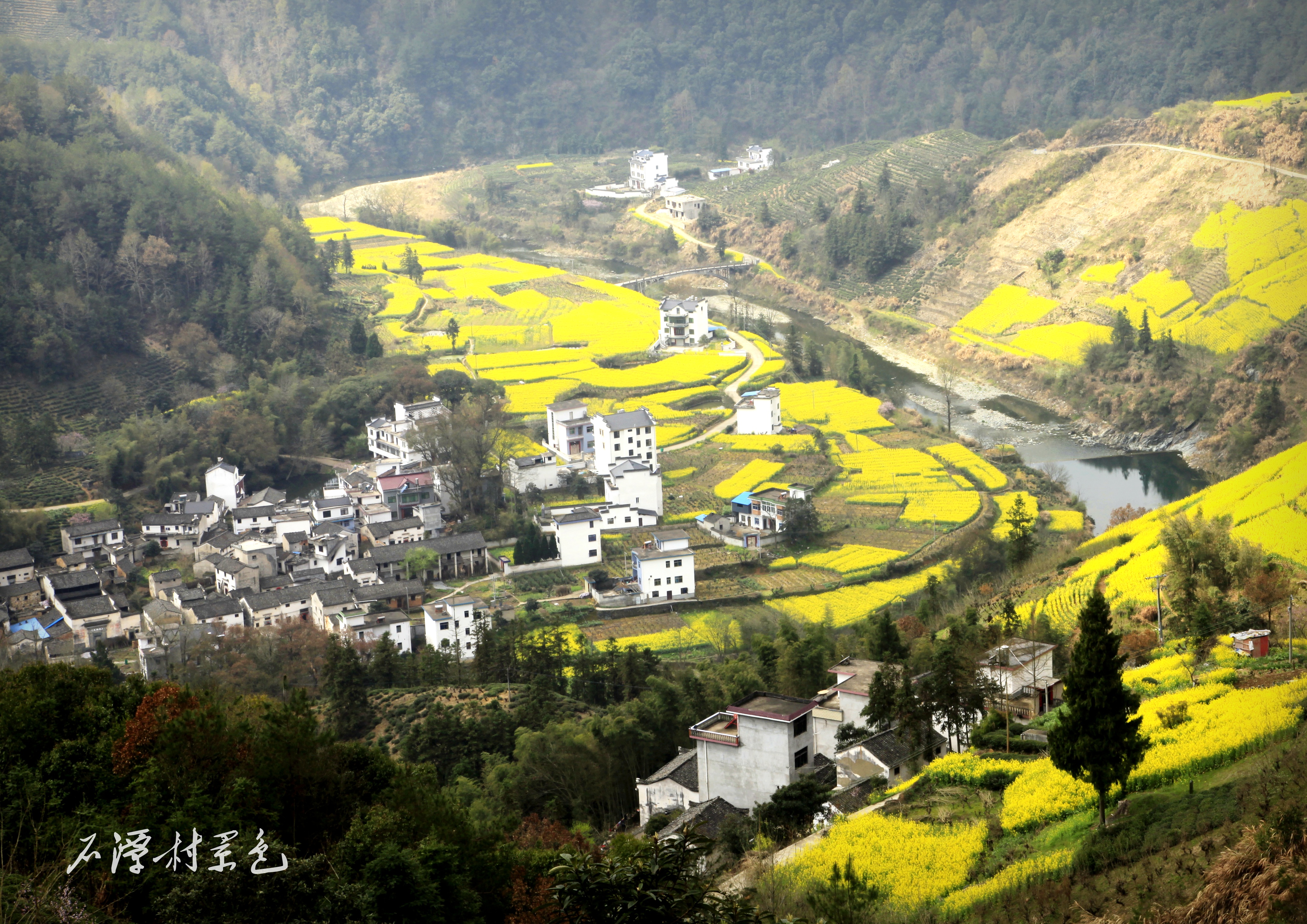 石潭村景色