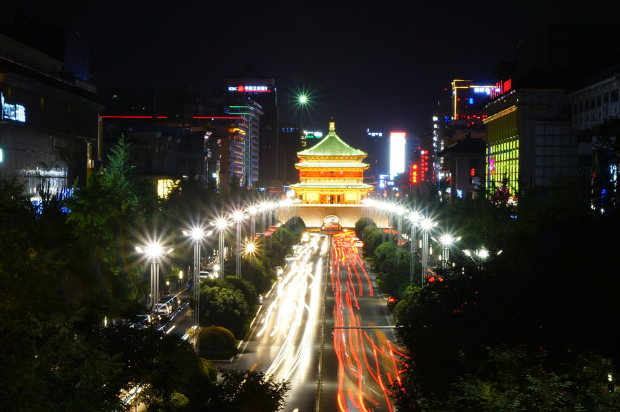 西安夜景
