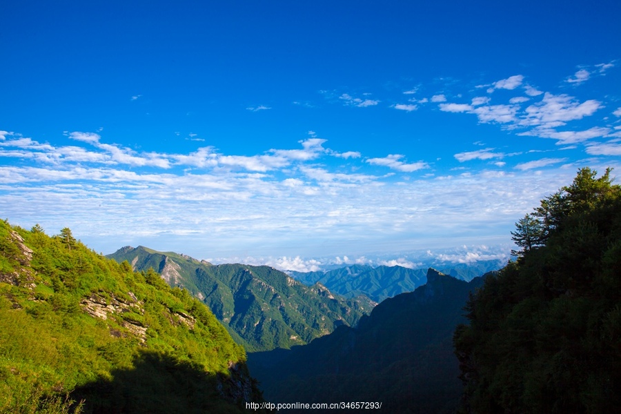 秦岭光头山风光