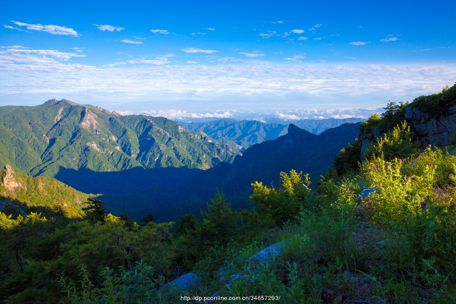 秦岭光头山风光