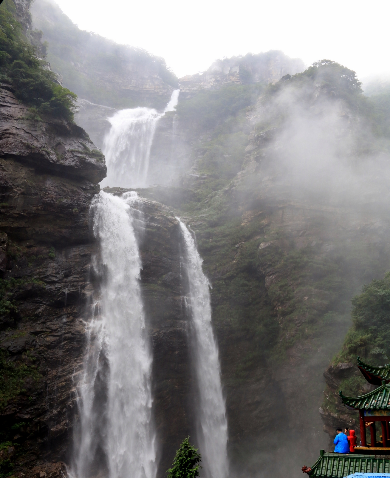 庐山三叠泉 风景图片图片