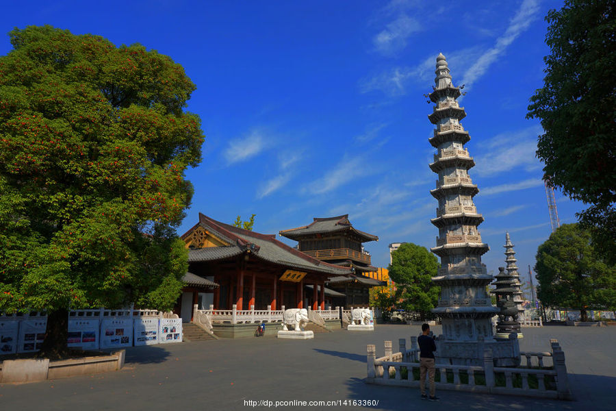 杭州大兜历史文化街区的香积寺