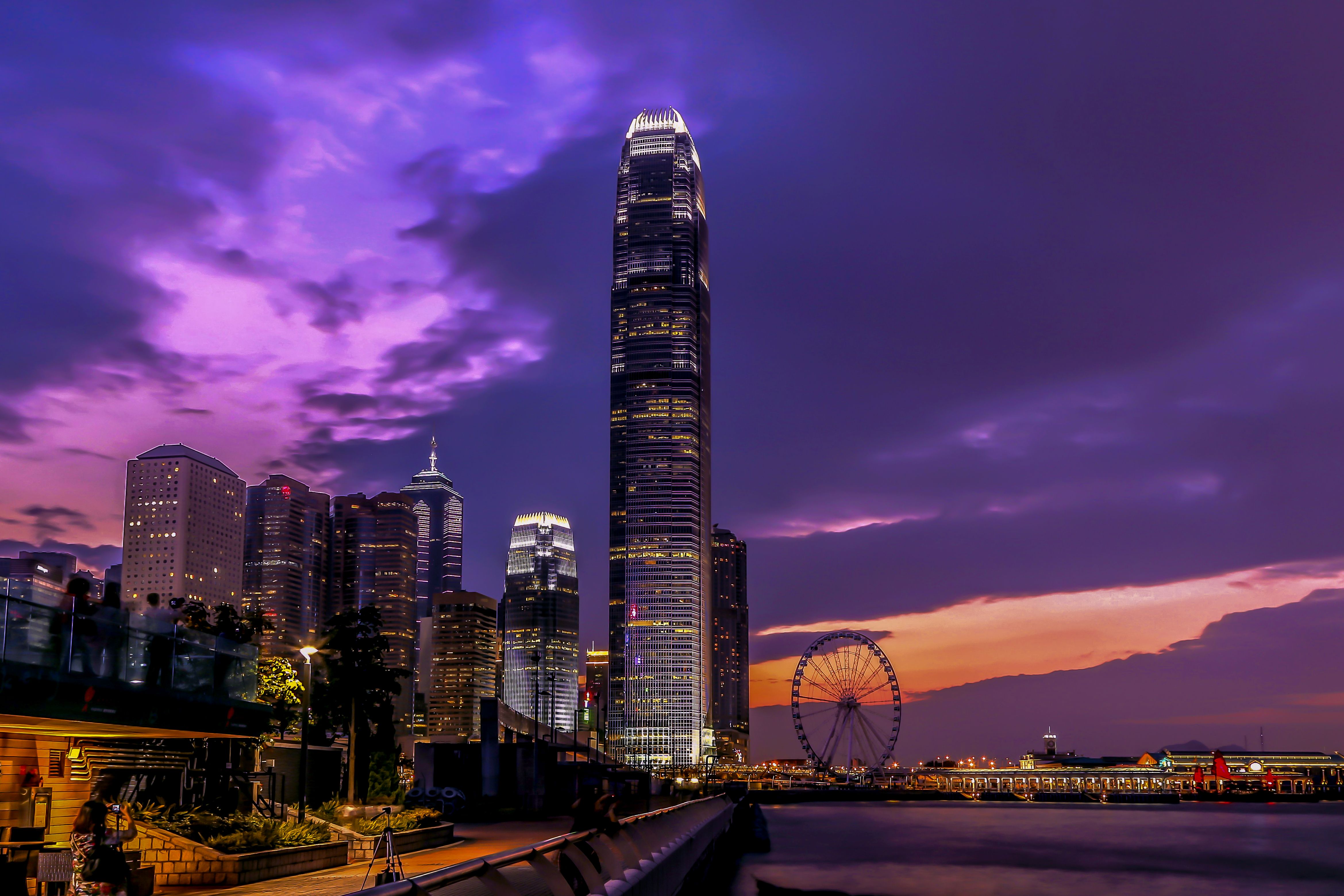 香港夜景最美的地方图片