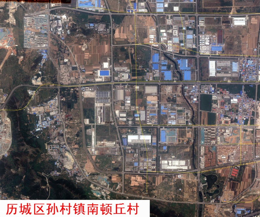 2012卫星地图旧版 村庄图片