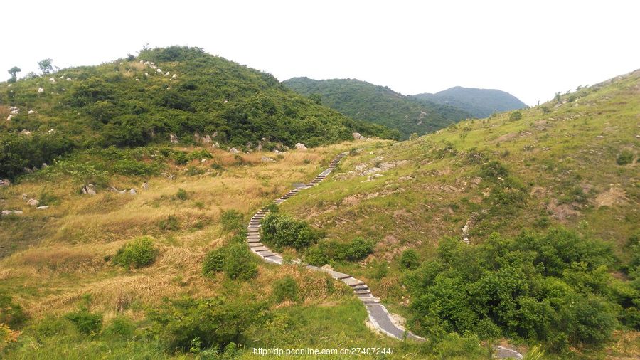 黄荆山草甸的路线图图片