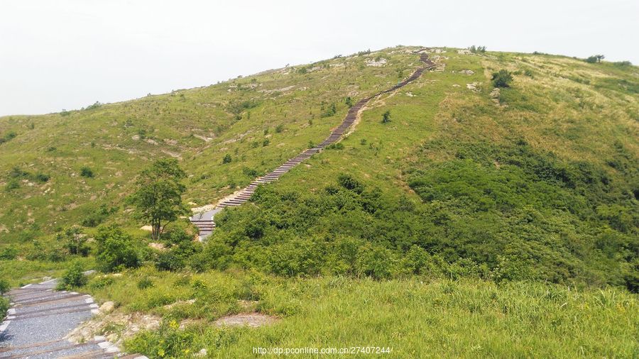 黄荆山草甸的路线图图片