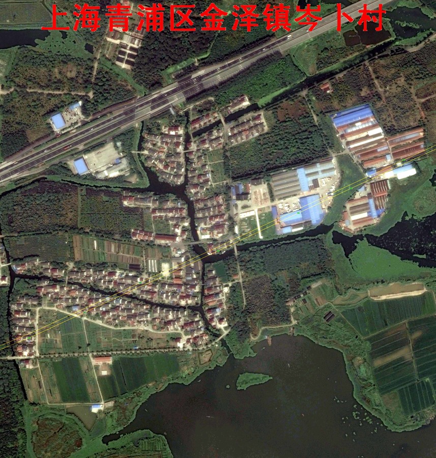 能看到房子的卫星地图图片