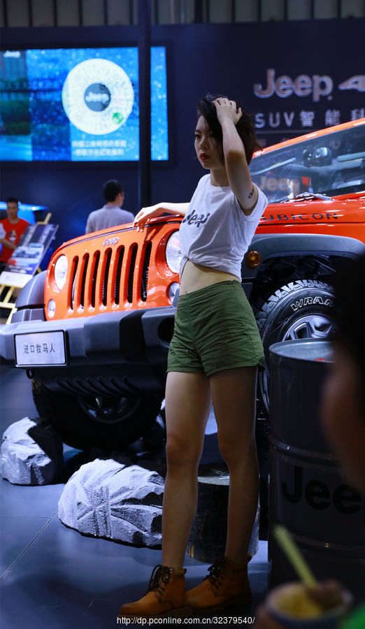 2019年jeep车展车模图片