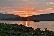 杭州西湖——落日