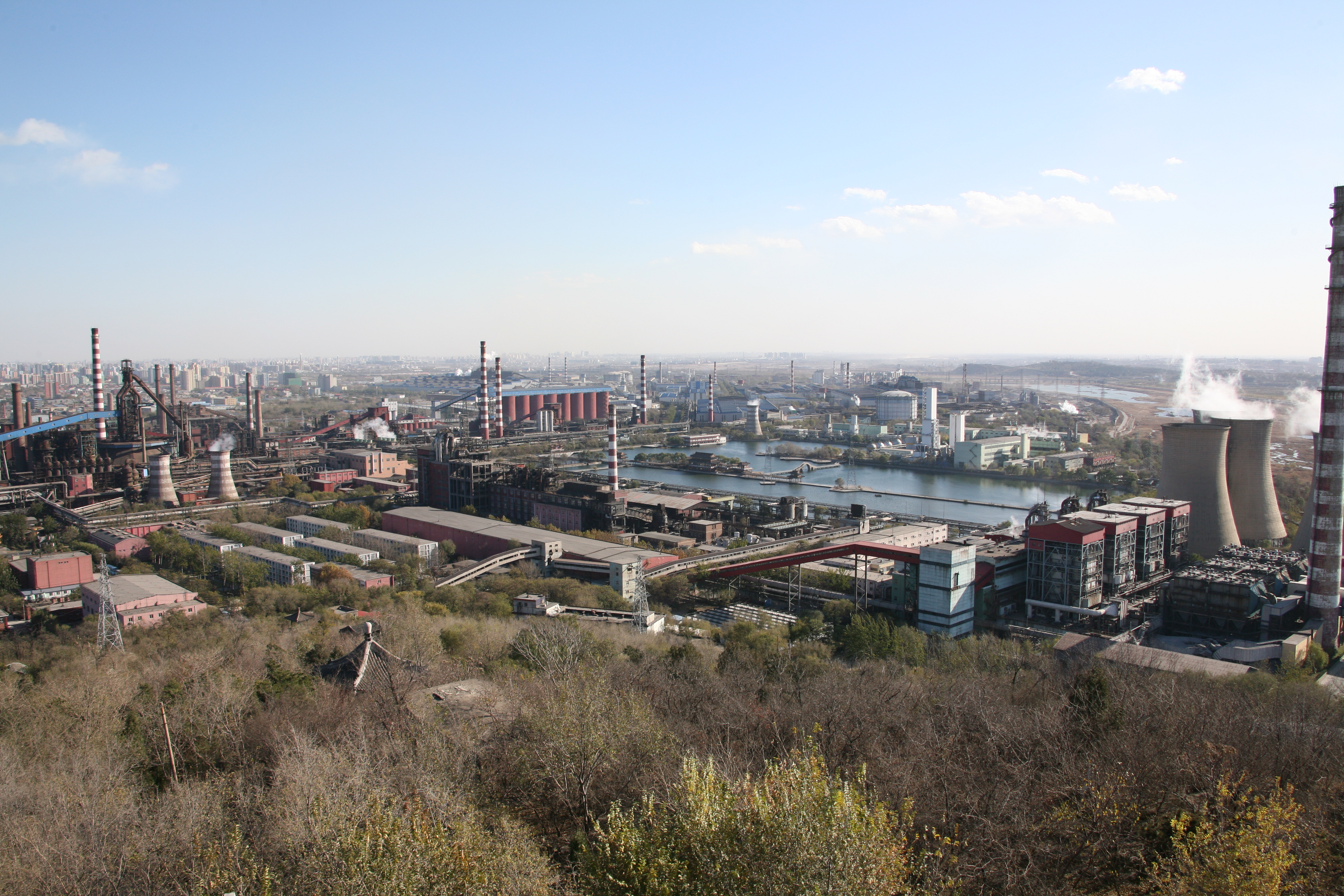 首钢工业园拍照图片