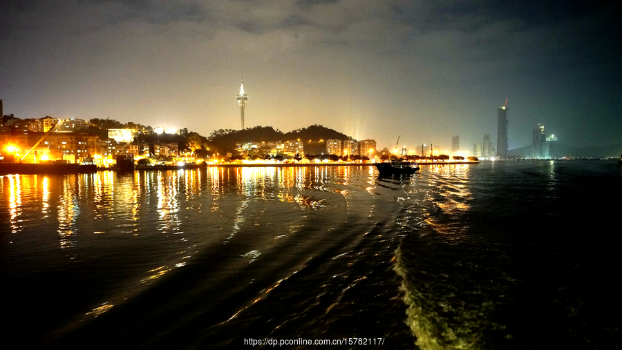 珠海乘船觀夜景