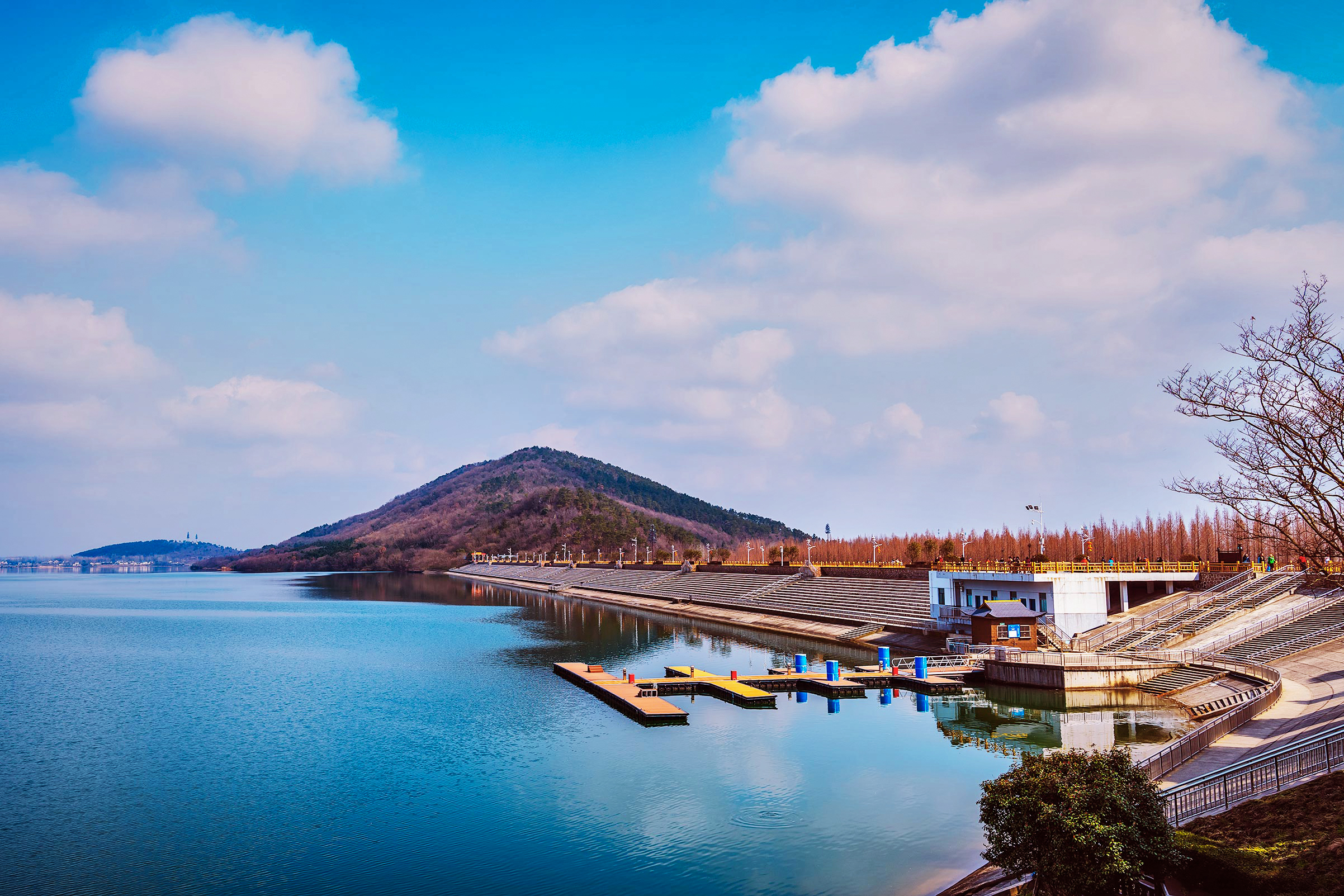 南京金牛湖风景区图片