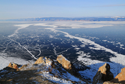 贝加尔湖冬景—西北利亚行（八）