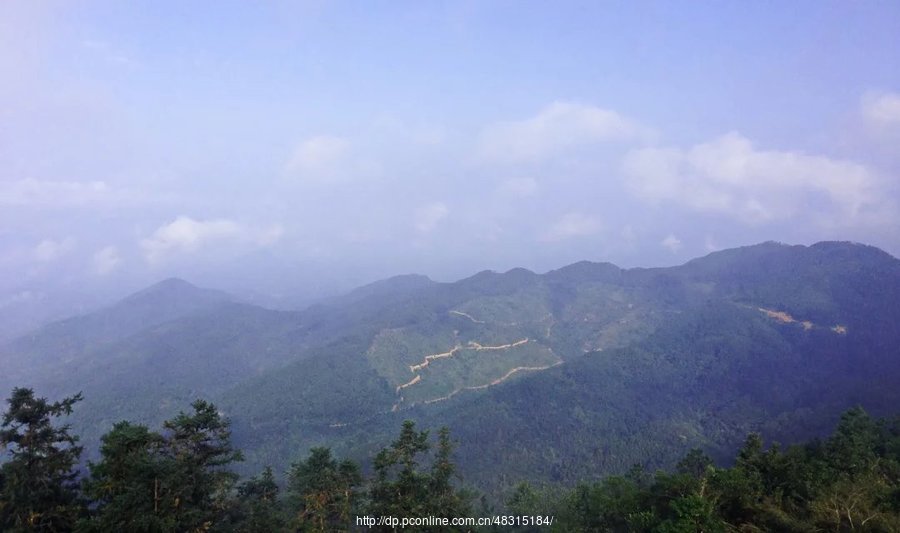 玉林寒山嶺風光