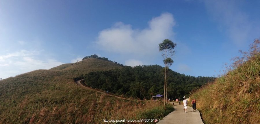 玉林寒山岭风光