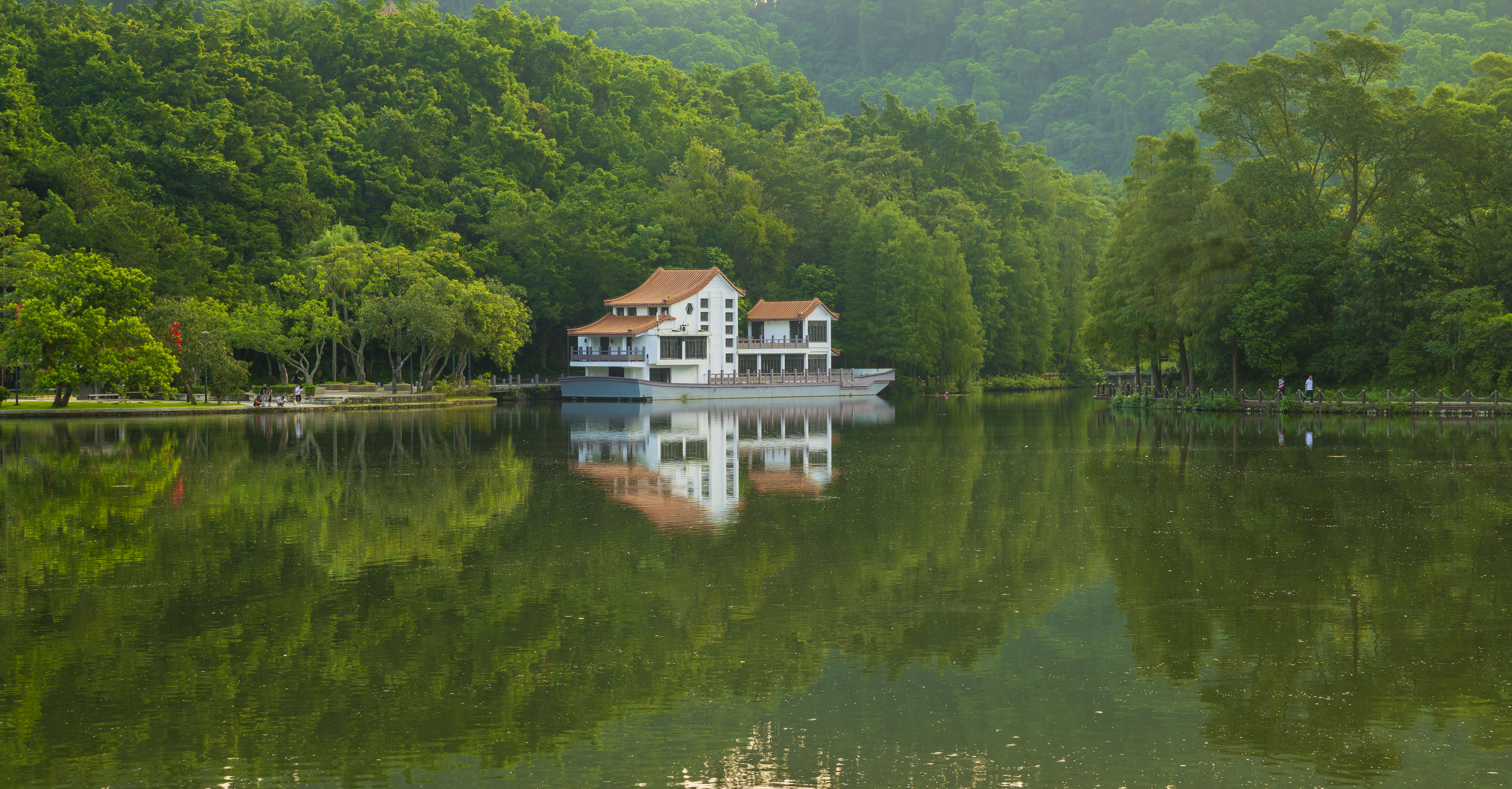 湖州仙山湖风景区图片