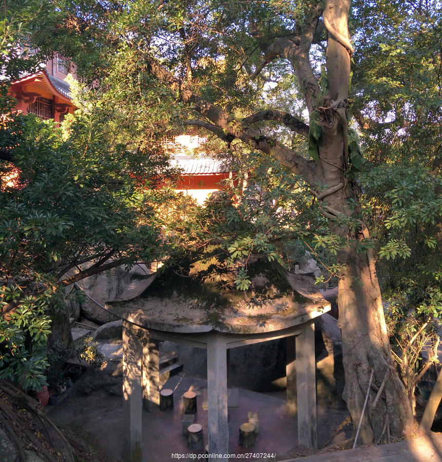 厦门植物园太平岩寺图片