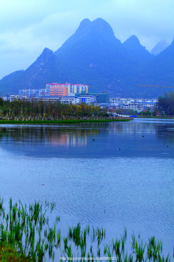 濮阳市湖光山色图片