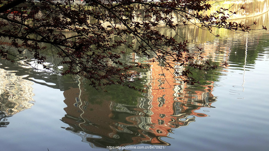 盘溪河春景