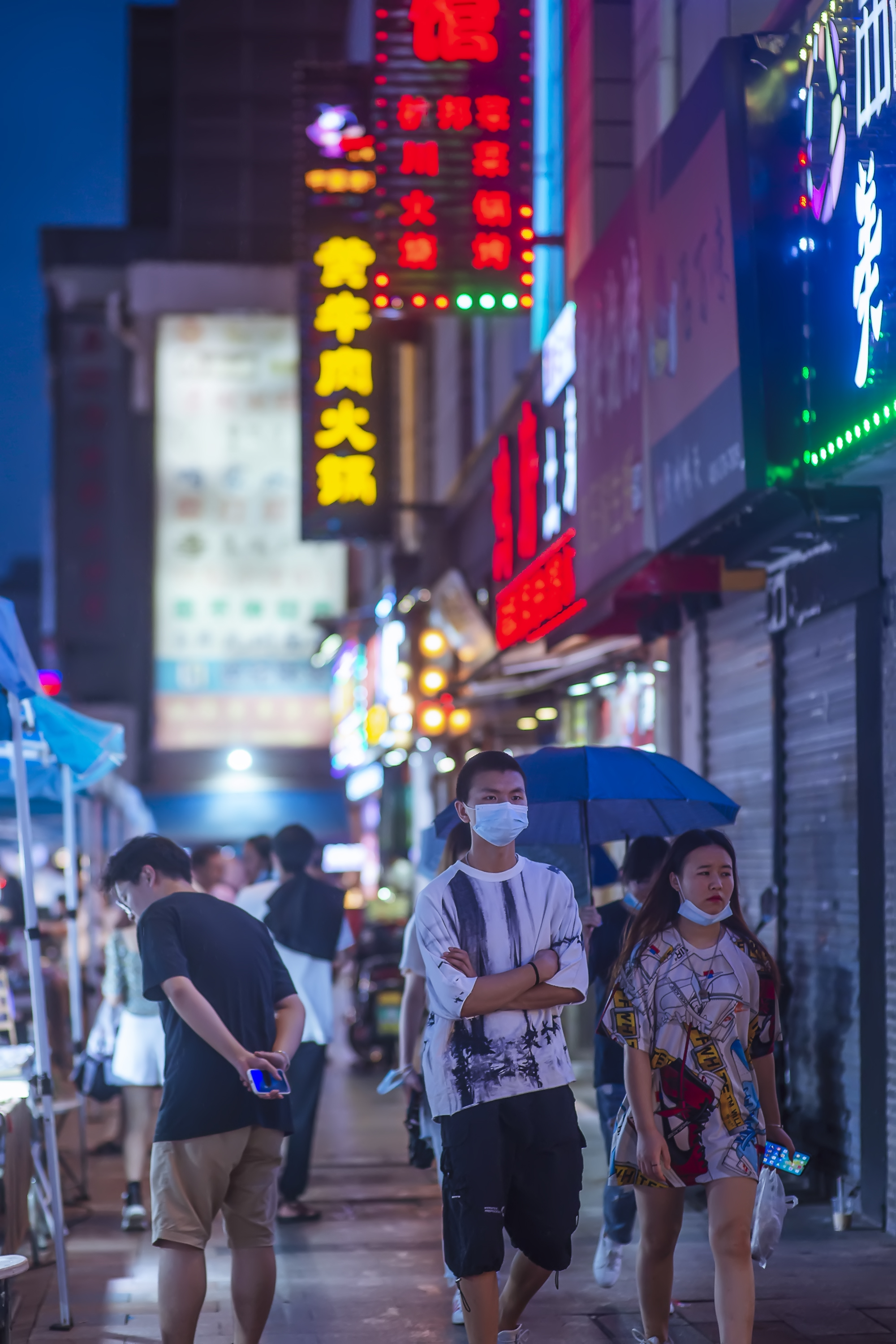 武林路夜市图片