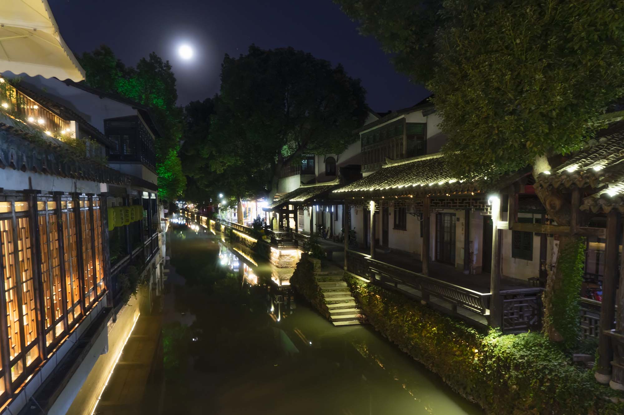 滑县古镇夜景图片