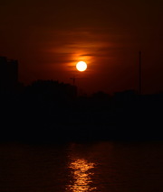太古码头看夕阳