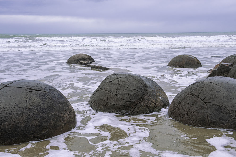 新西兰 · 摩拉基大圆石