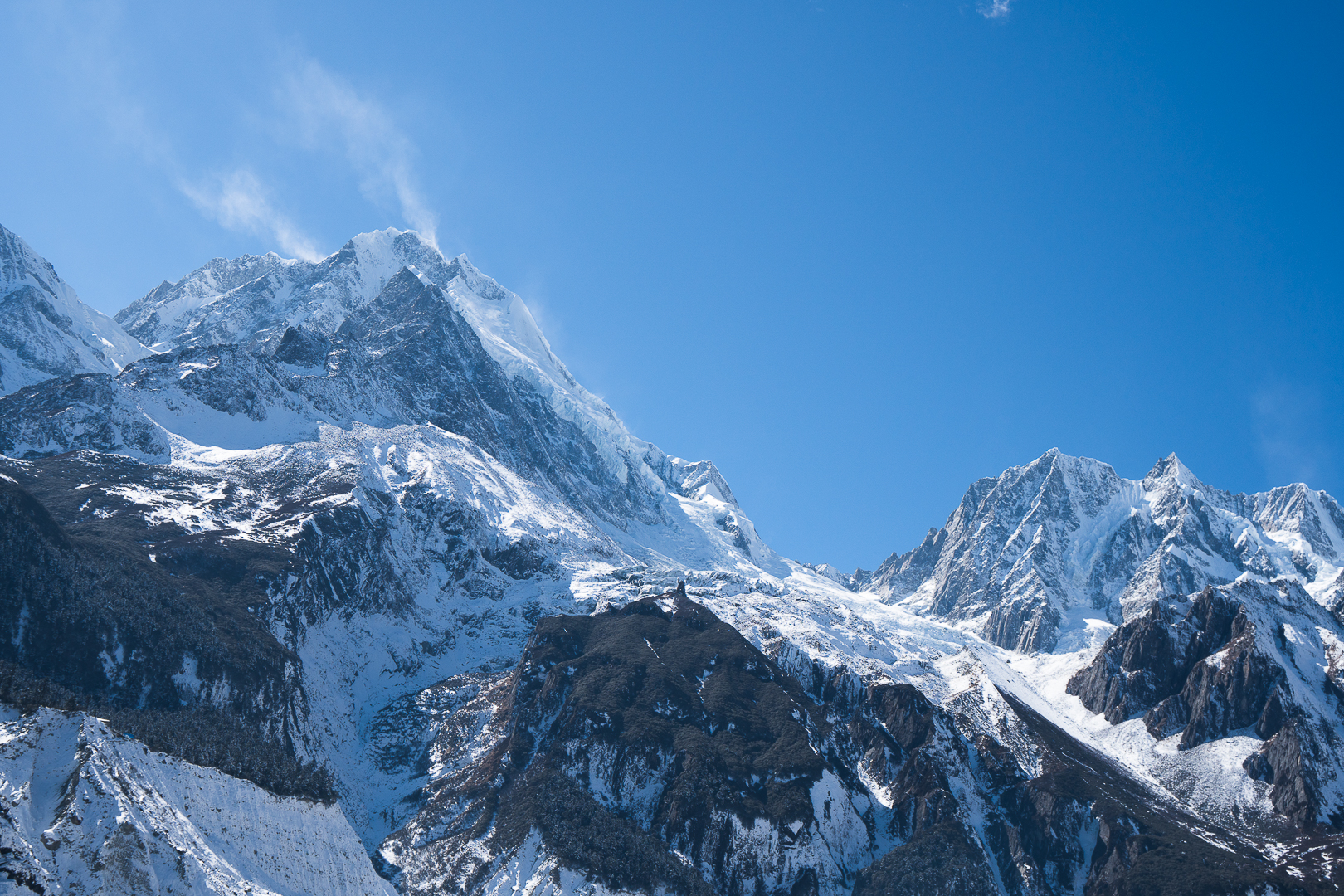 圣洁的雪山