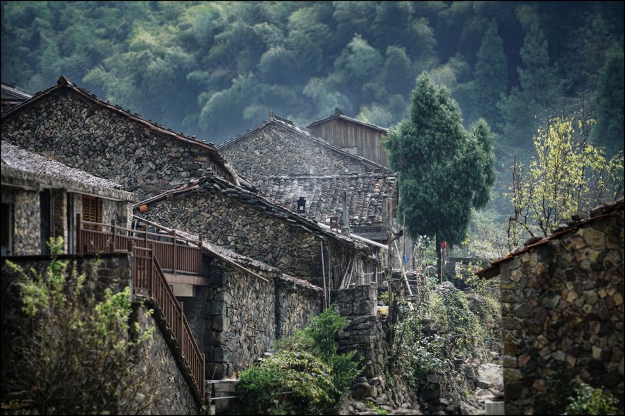 三门岩下村旅游景点图片