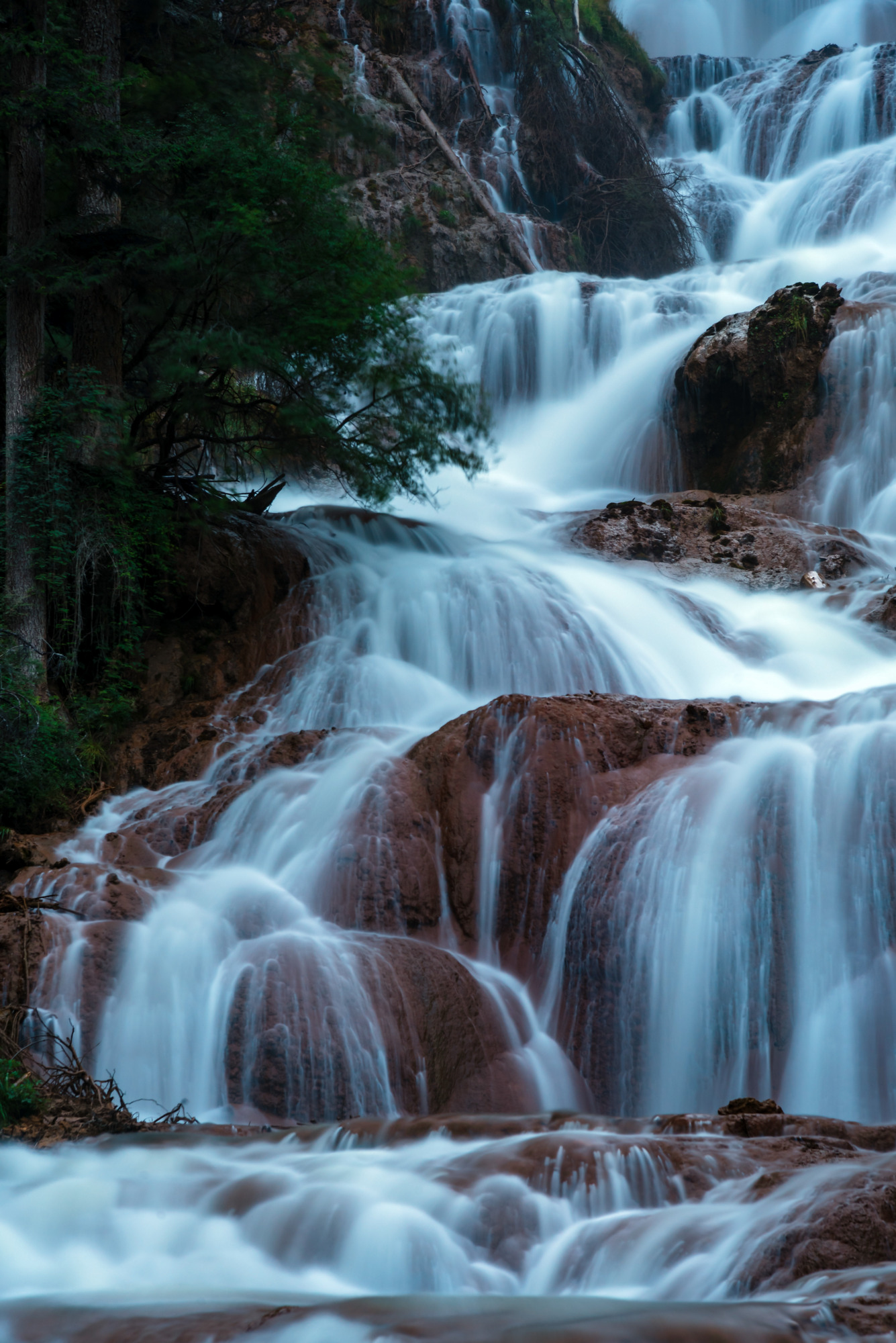 高山流水实景图片大全图片