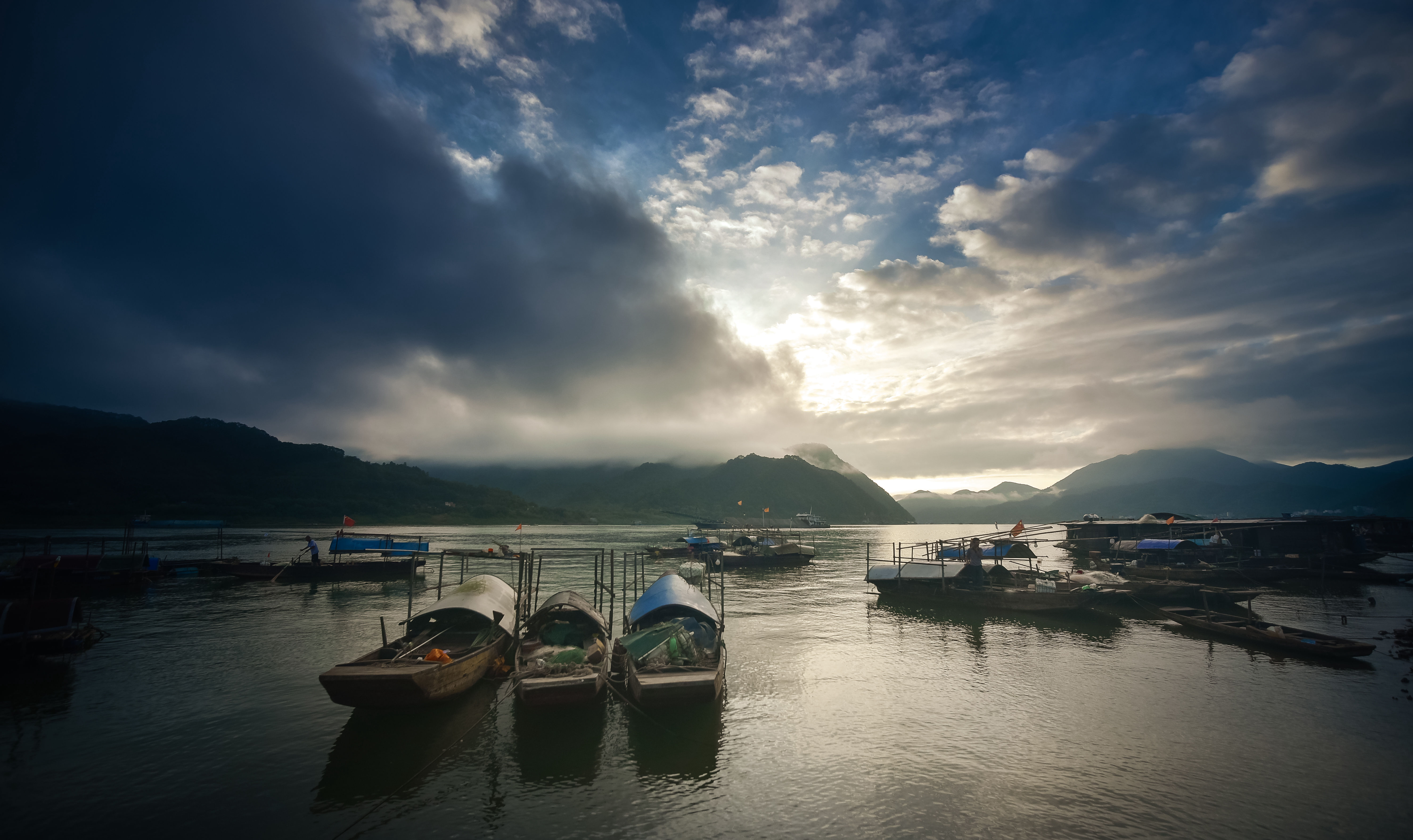 西江河流