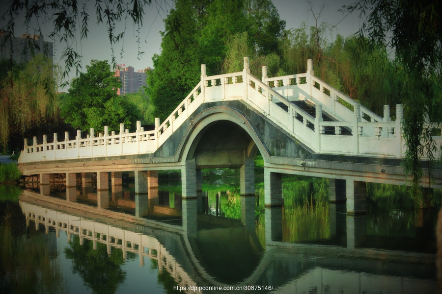 汉川公园景点图图片