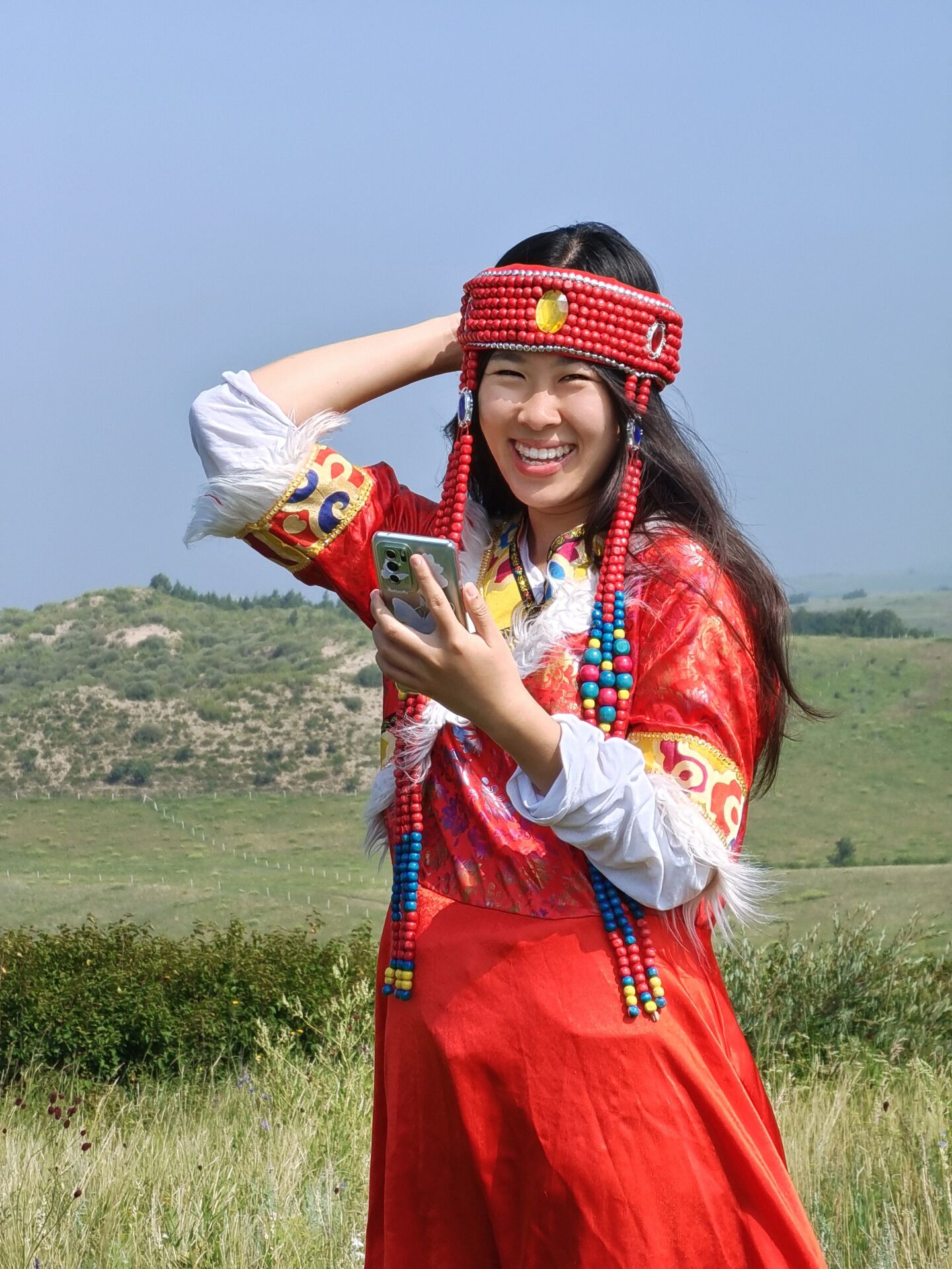 蒙古族少女